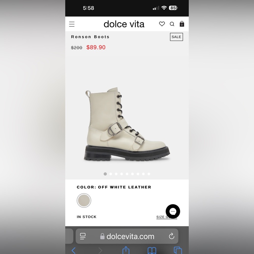 New - Dolce Vita Ronson boot. Size 9.5